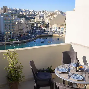  Appartamento Stylish Saint Julians 1 Bedroom Penthouse With Terrace In The City Centre With Seaview